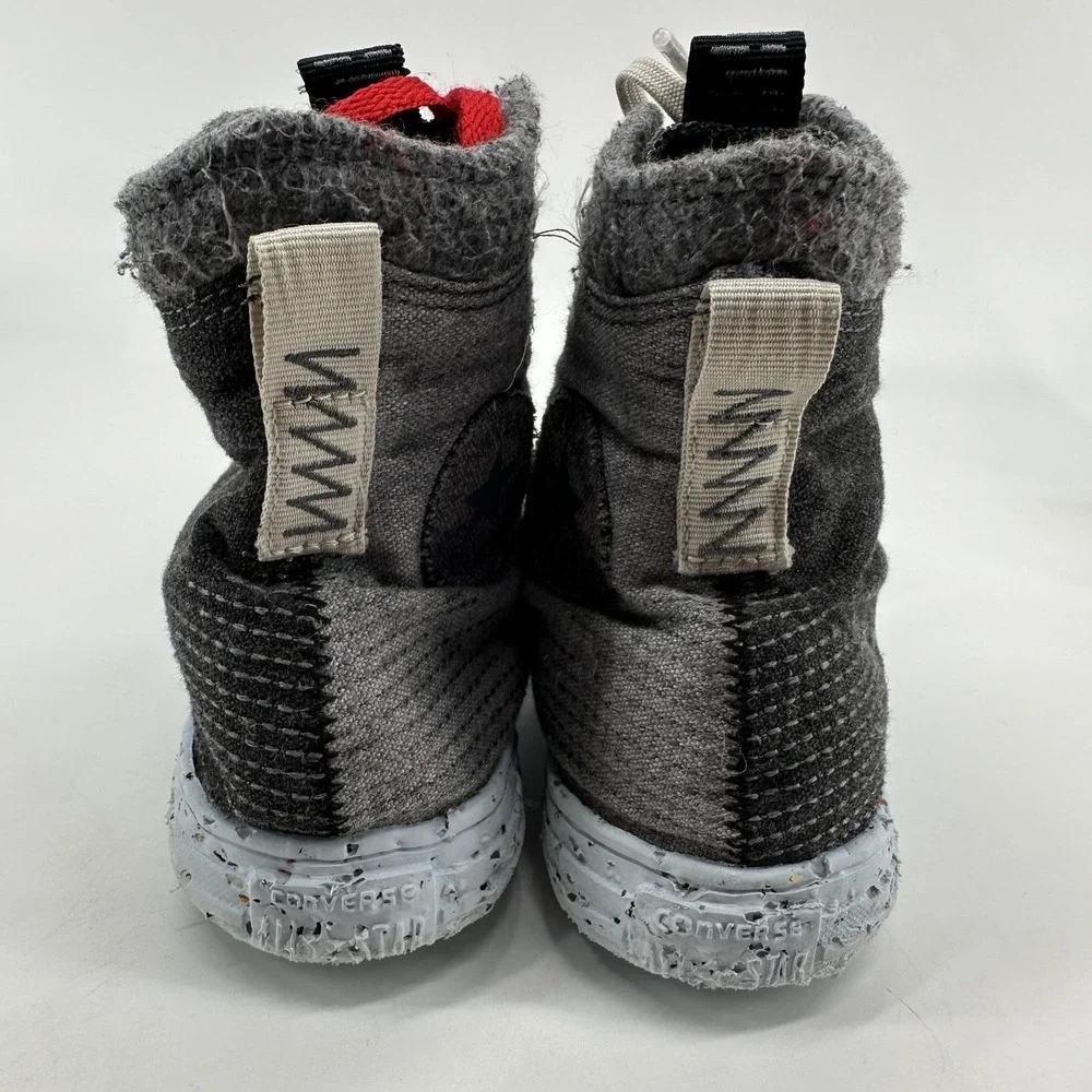 Converse Chuck Taylor Crater Shoes Mens Size 7‎ Gray High Top Sneakers 169418C - Picture 5 of 15